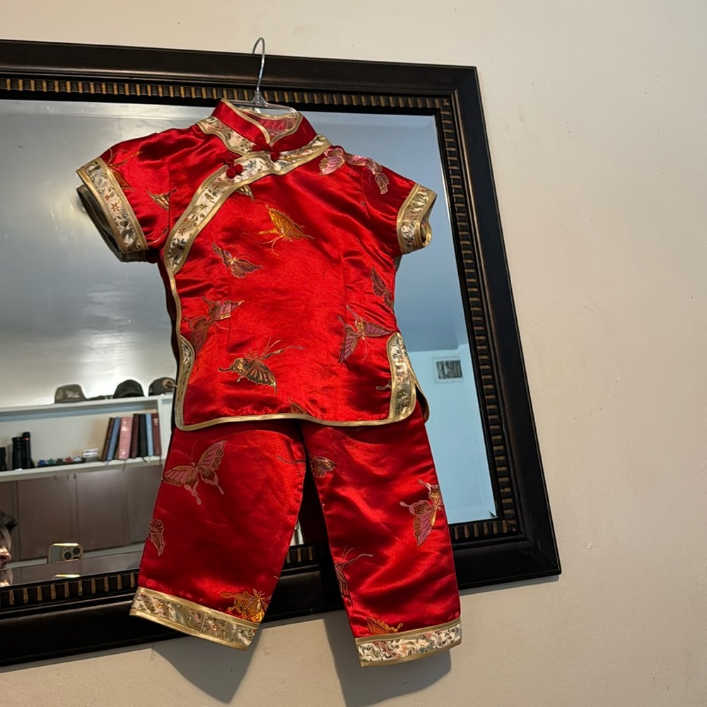 Lil China Doll 2 Piece Outfit Size 4